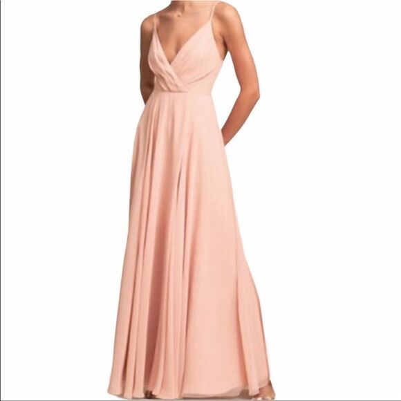 BHLDN -  Eva Dress in Peach Size XSmall - Picture 2 of 8